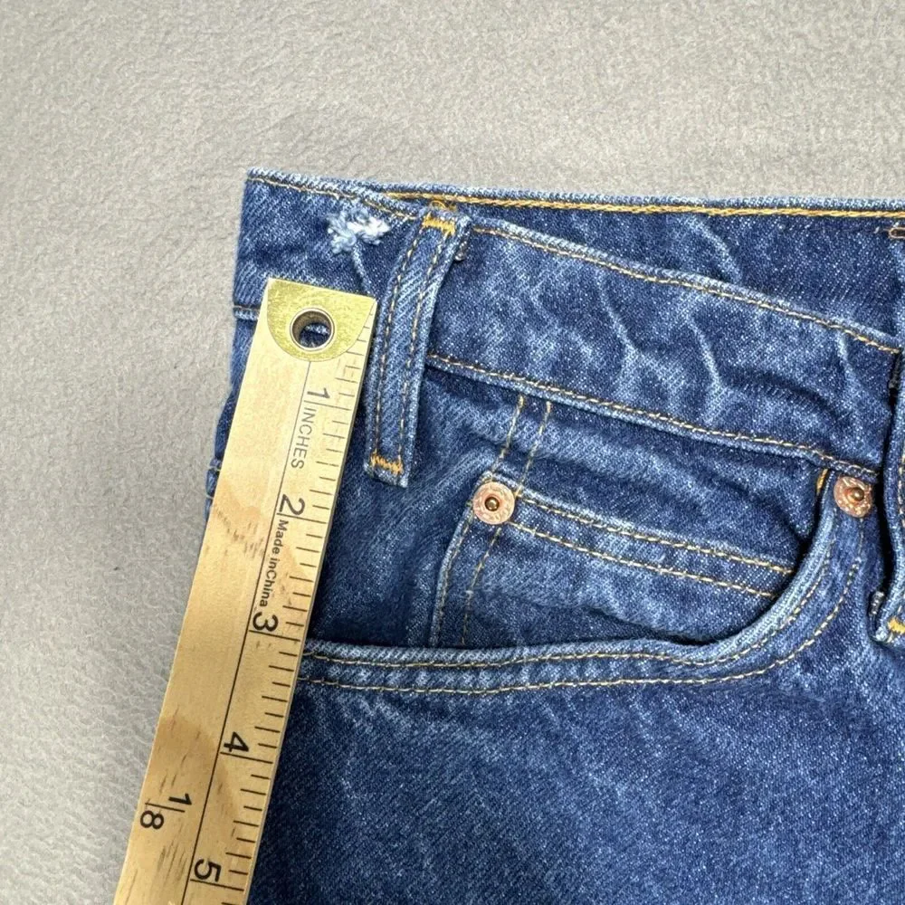 Vintage Levis 517 Jeans Orange Tab Mens 42x32 (38x30) Blue‎ Boot Dark Denim USA